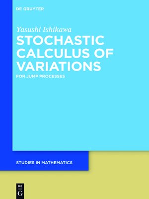 cover image of Stochastic Calculus of Variations